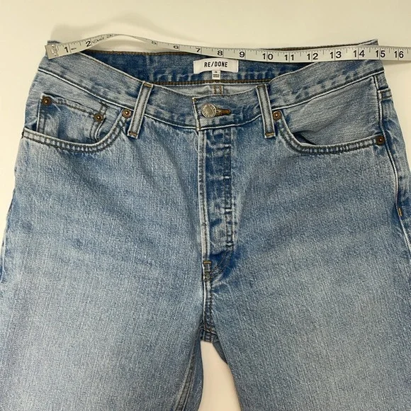 RE/DONE Loose Long Jeans Wasted Indigo 26